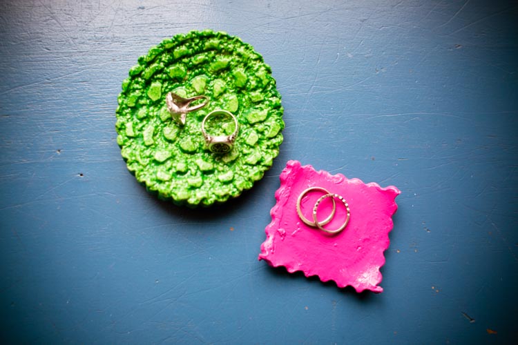 air dry clay trinket dishes 14 |www.sparklestories.com| by thistle by thimble