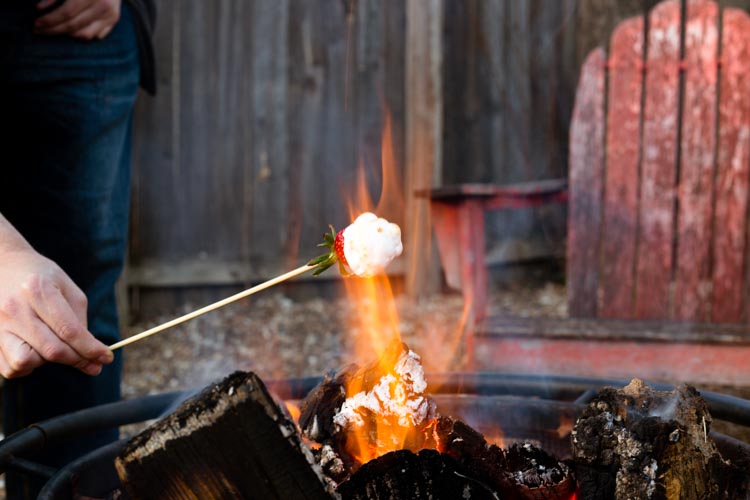 fire roasted marshmallow strawberries 7 |www.sparklestories.com| so many fairies