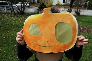 Pumpkin Face with Finn 2008