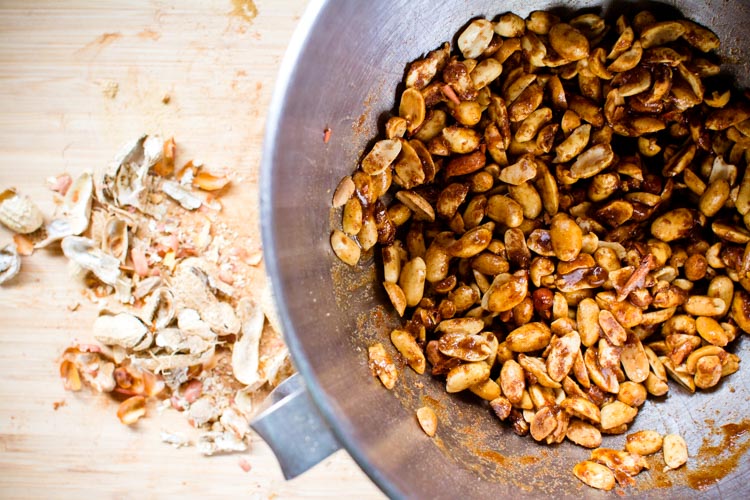 sweet and spicy peanuts 4 | www.sparklestories.com| by thistle by thimble