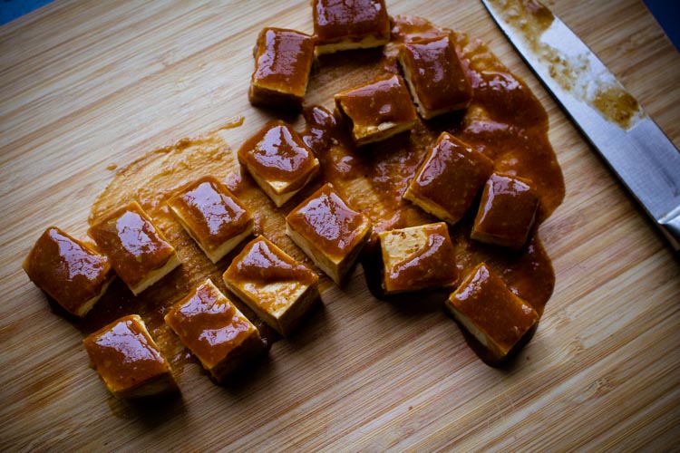 bbq tofu 2| www.sparklestories.com| how to be super: the violet crown