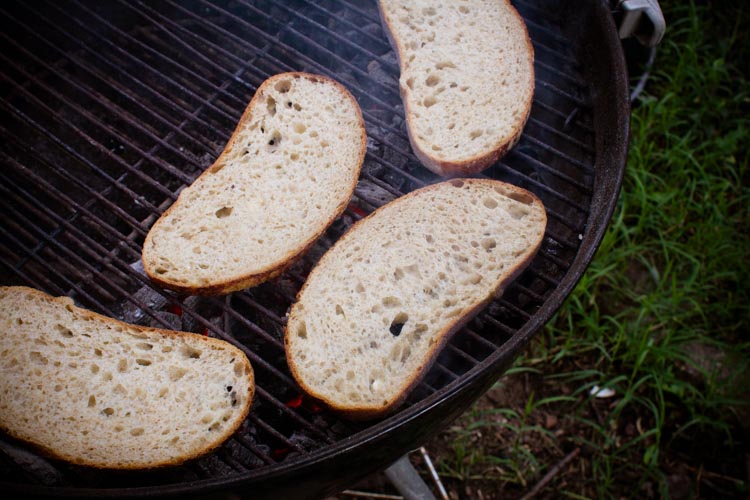 campfire raspberry basil grilled cheese sandwiches 4 | www.sparklestories.com| by thistle by thimble