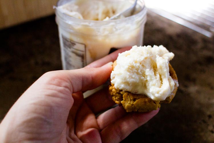 peanut butter ice cream sandwiches 5 |www.sparklestories.com| at home with martin & sylvia