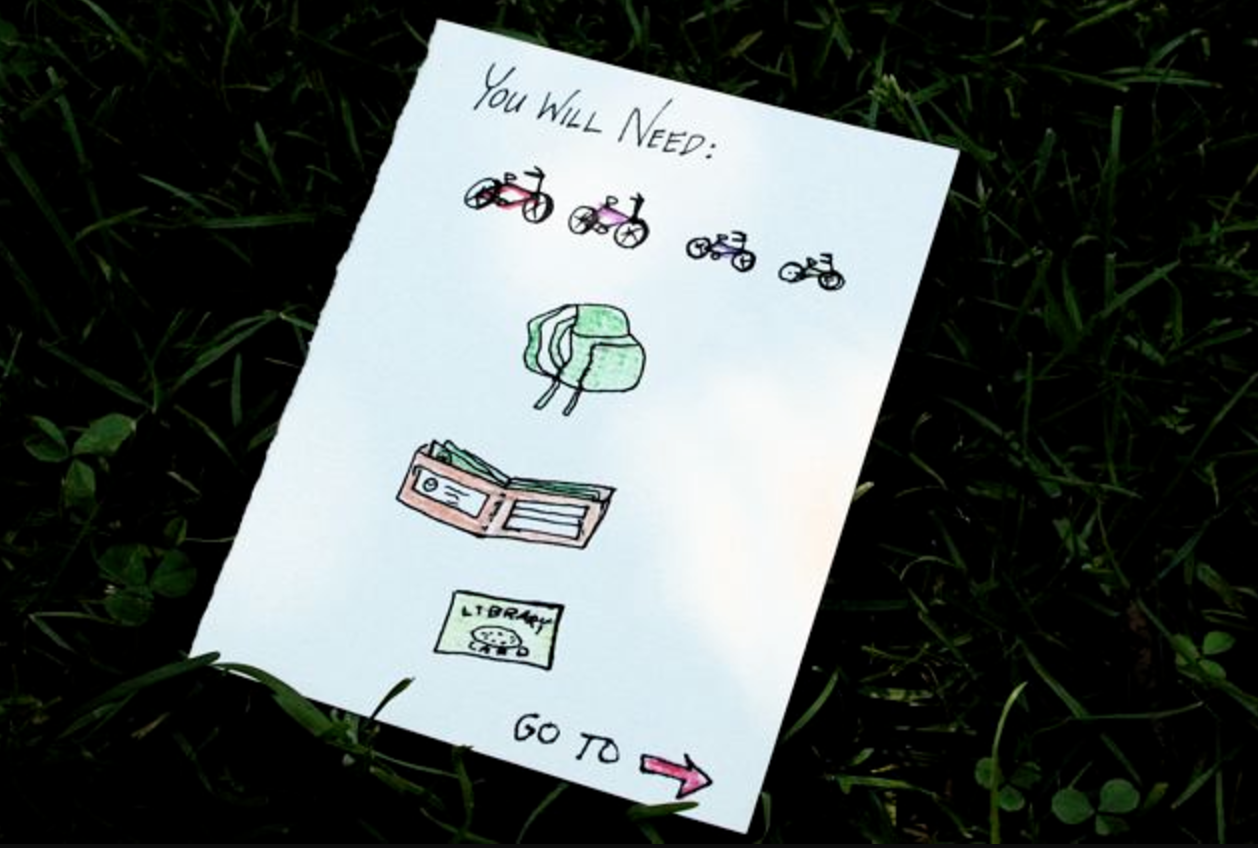 Scavenger Hunt | Sparkle Project | Clue 1