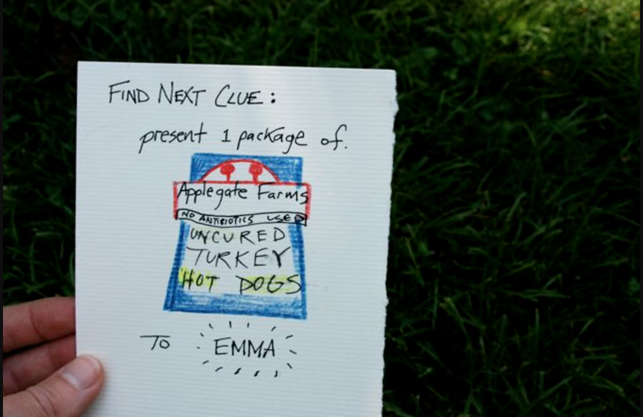 Scavenger Hunt | Sparkle Project | Clue 5