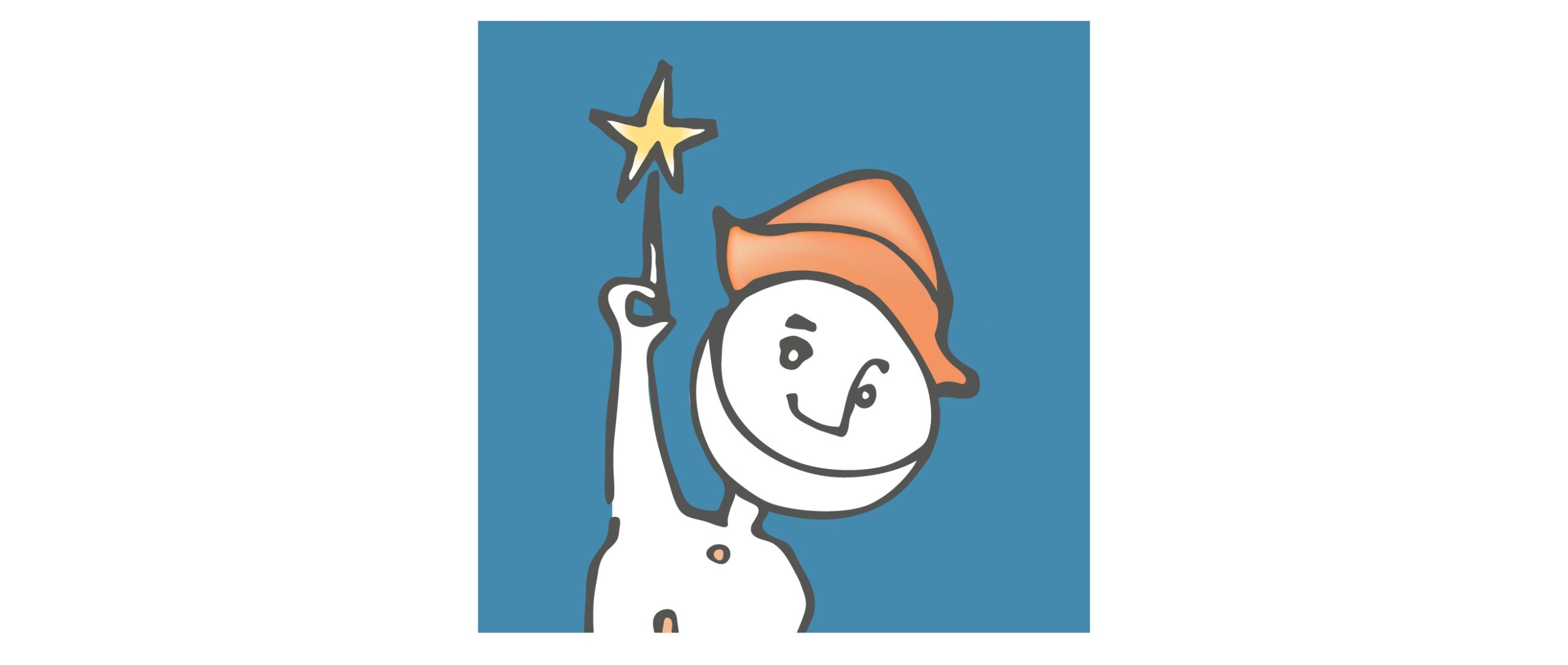 Sparkle Guy in Blue for Blog center