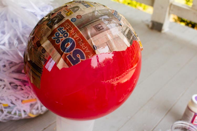 recycled paper mache scarecrow 9 |www.sparklestories.com| martin & sylvia