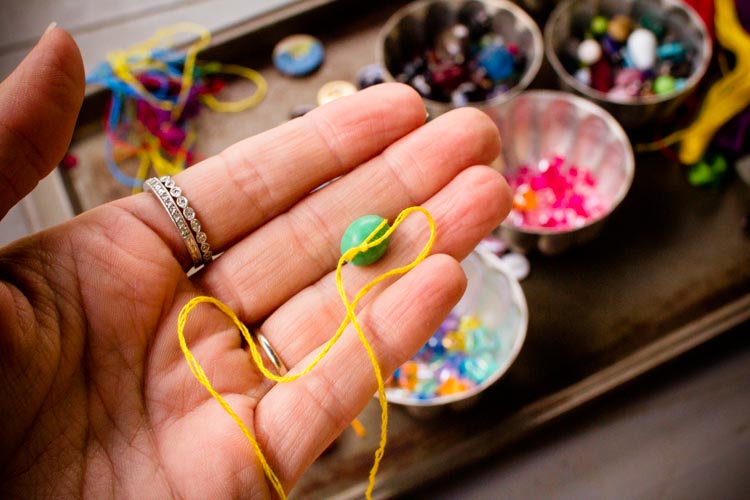 sparkle craft- beaded light catcher 2 - Sparkle Stories