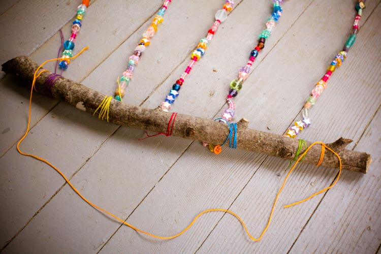 sparkle craft- beaded light catcher 5 - Sparkle Stories