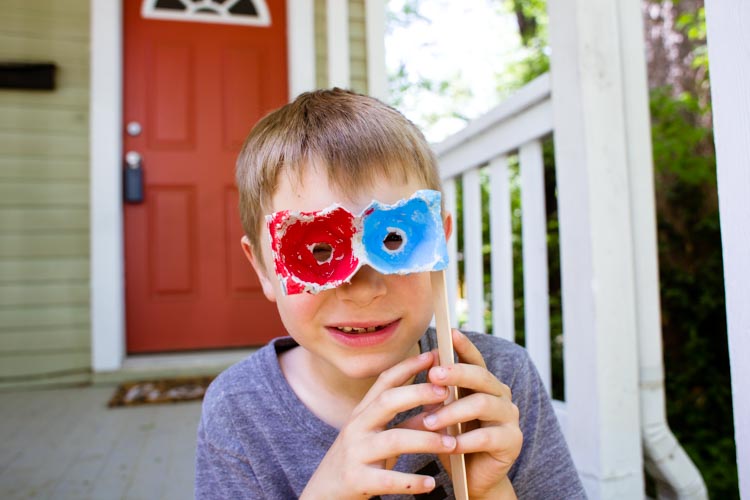 recycled mask of on and off invisibility 17 | www.sparklestories.com| libby &dish