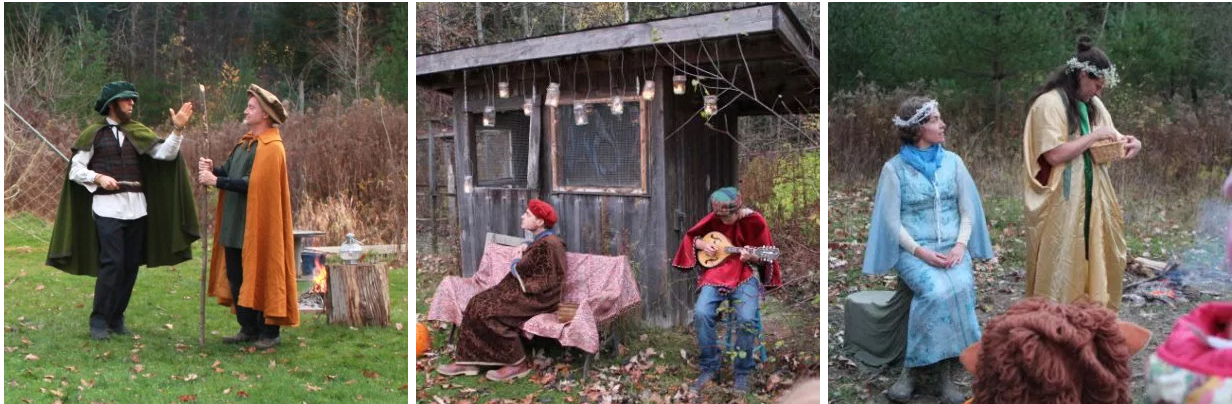 The Wizards Daughter Halloween Collage