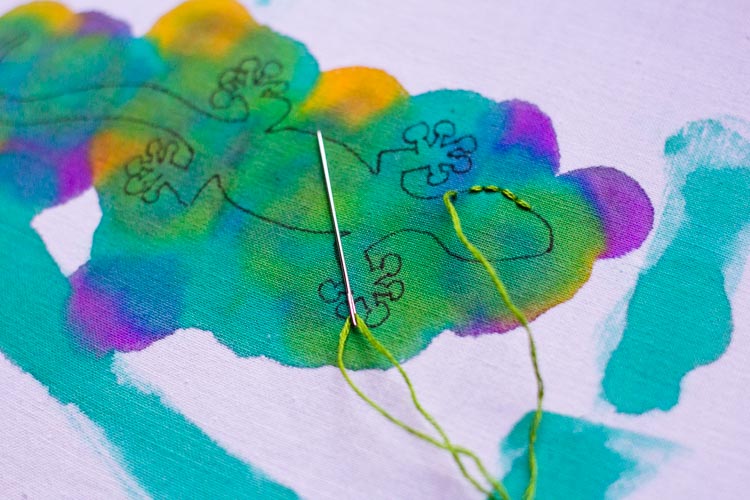 salamander pencil pouch patch 3 |www.sparklestories.com| so many fairies