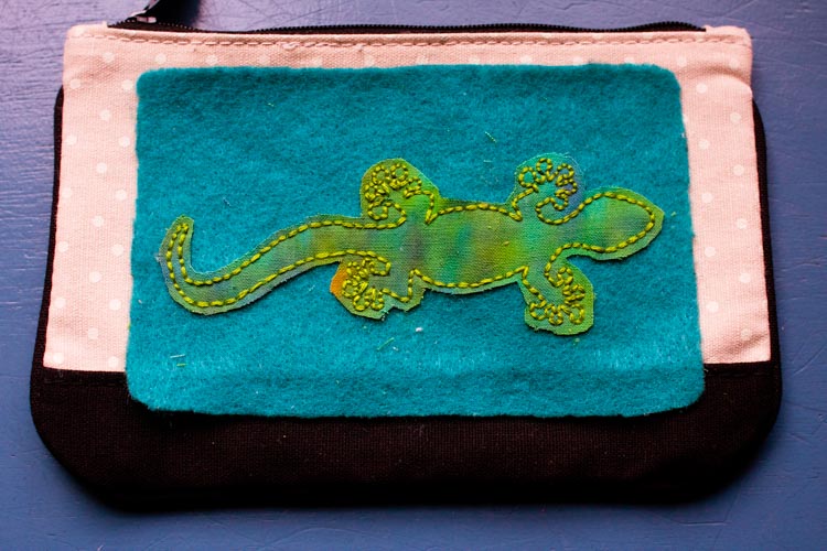 salamander pencil pouch patch 4 |www.sparklestories.com| so many fairies