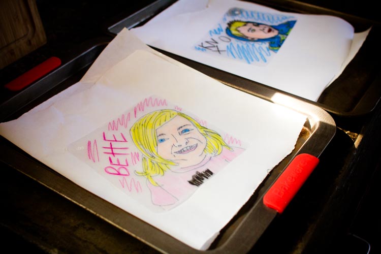 shrinky dink self-portrait zipper pulls 12 |www.sparklestores.com| the willowbee tree