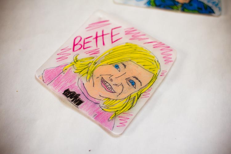 shrinky dink self-portrait zipper pulls 10 |www.sparklestores.com| the willowbee tree