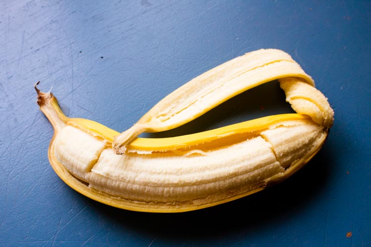 sliced banana