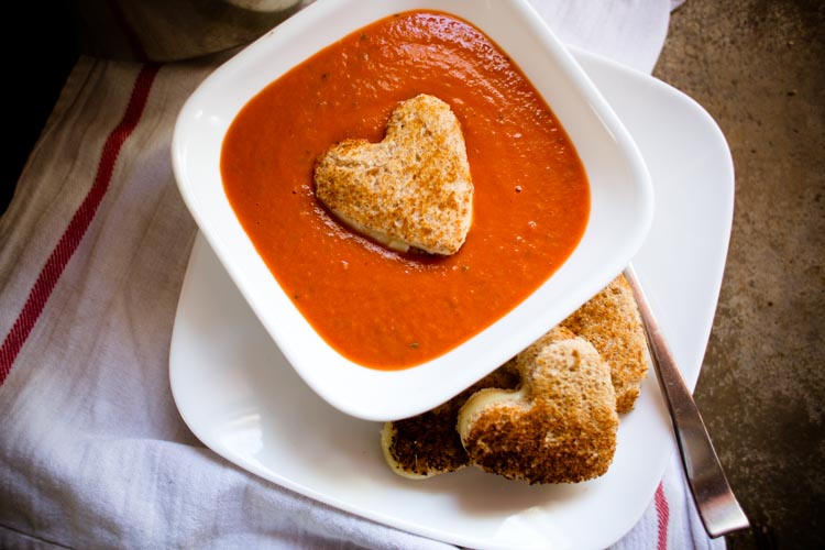 roasted tomato basil soup 1|www.sparklestories.com| martin & sylvia's nature school