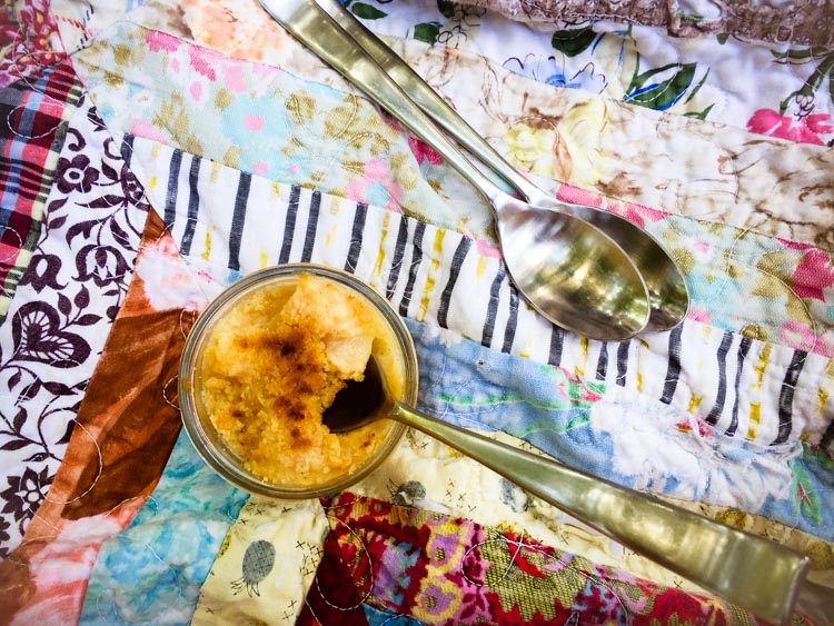 mason jar peach cobblers 5 |www.sparklestories.com| martin & sylvia: more adventures!