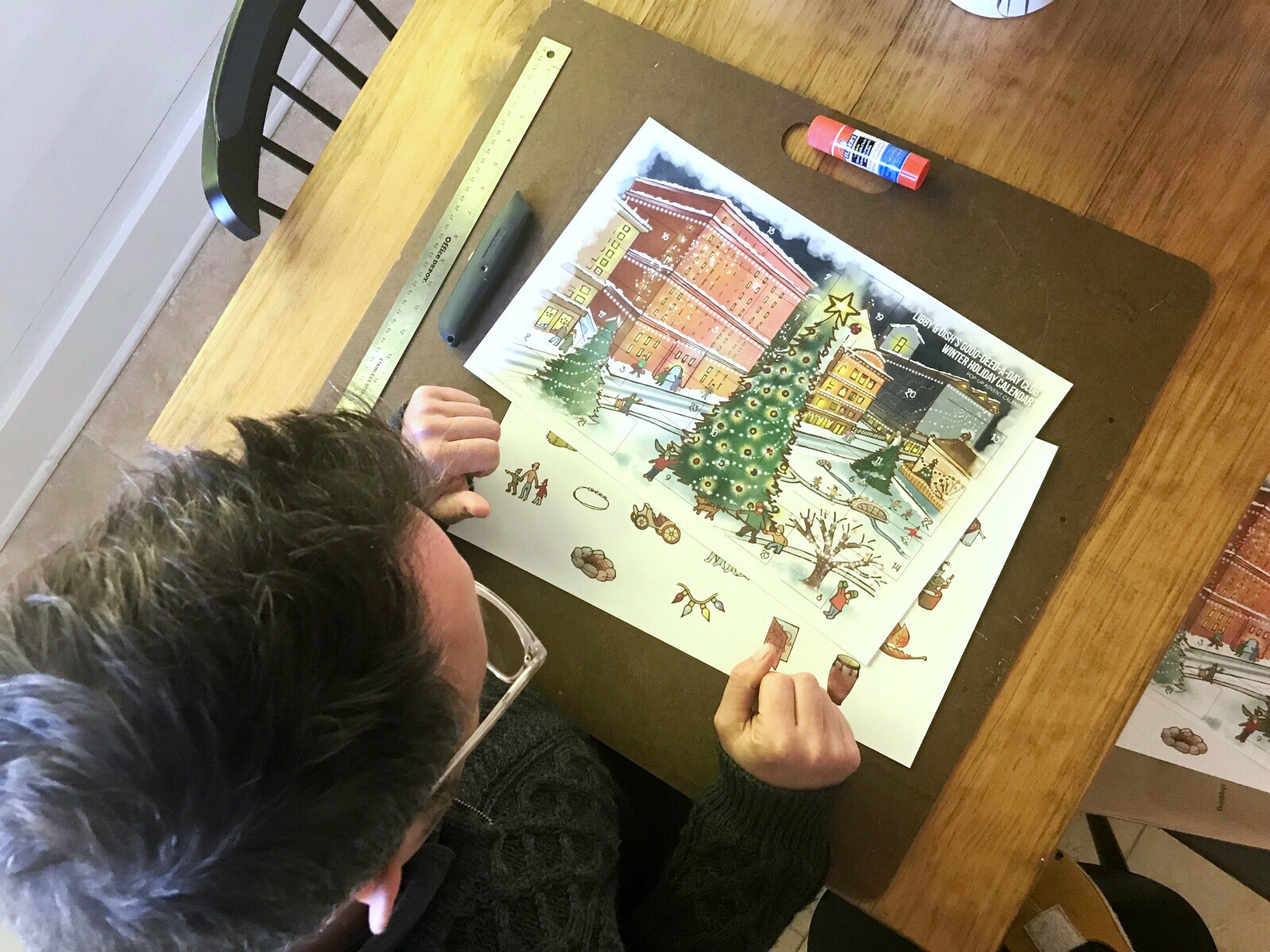 Libby & Dish Printable Advent Calendar 2018 Supplies 2