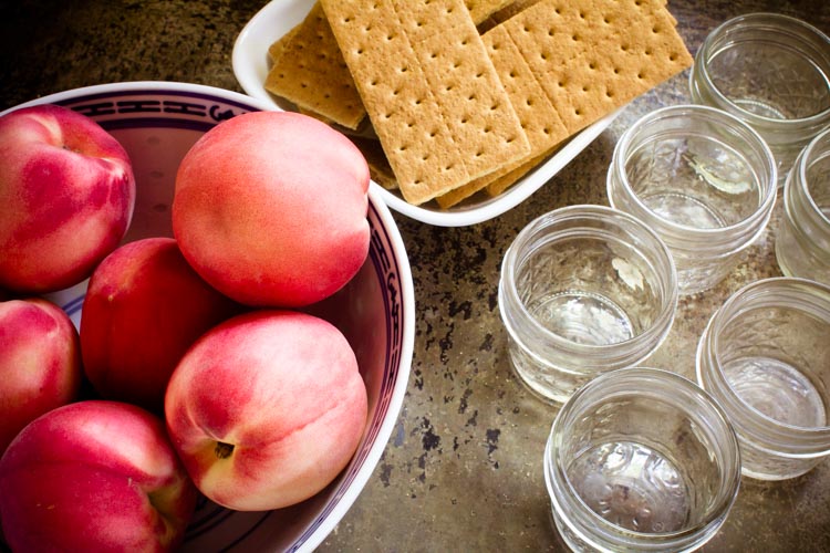 mason jar peach cobblers 12 |www.sparklestories.com| martin & sylvia: more adventures!