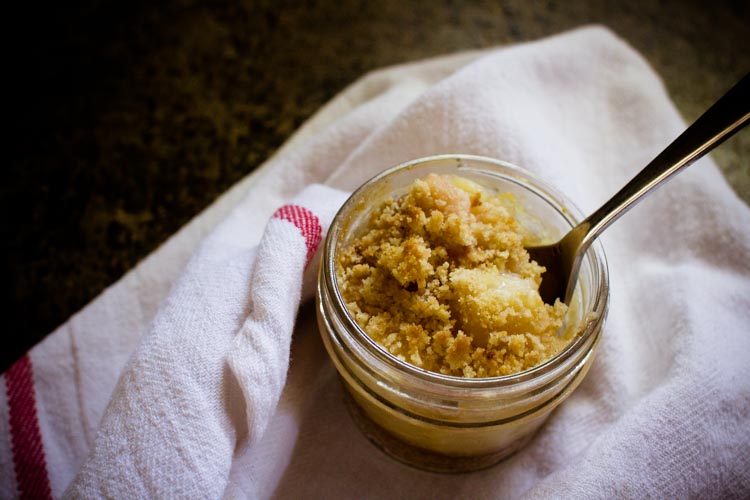 mason jar peach cobblers 14 |www.sparklestories.com| martin & sylvia: more adventures!