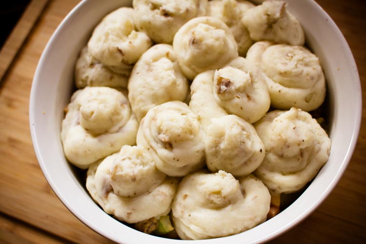 turkey shepherd's pie 5 | www.sparklestories.com| martin & sylvia's audio advent calendar