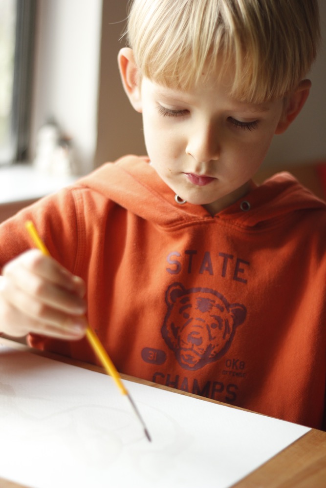 Painting-Invisible-Ink-Messages