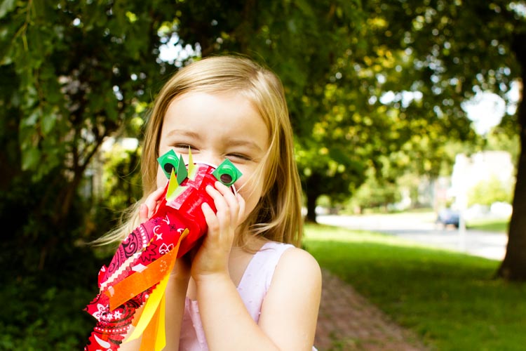 dragon's roar megaphone 7 |www.sparklestories.com| by thistle by thimble