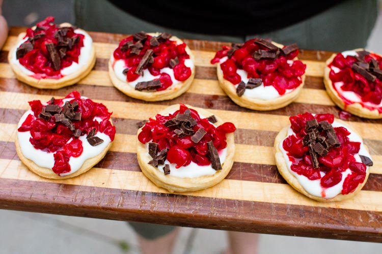 sour cherry tart 9 |www.sparklestories.com| junkyard tales: all together now