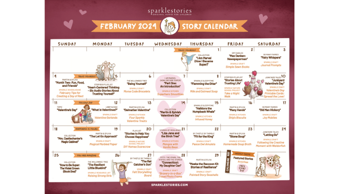 February Calendar Image 2024